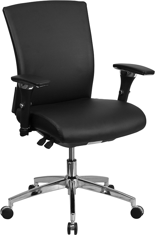 Big & Tall 24/7 Use Leather Chair (MAOGOWY857) main image