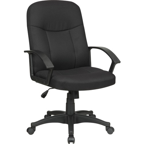 Lorell Executive Fabric Mid-Back Chair (LLR84552)-image
