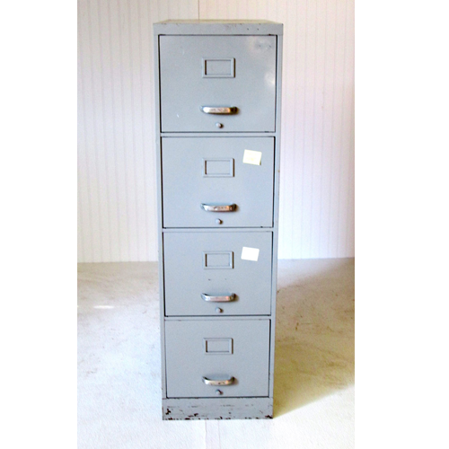 (Used) 4 Drawer Vertical File (MAO-FC36-40W)-image