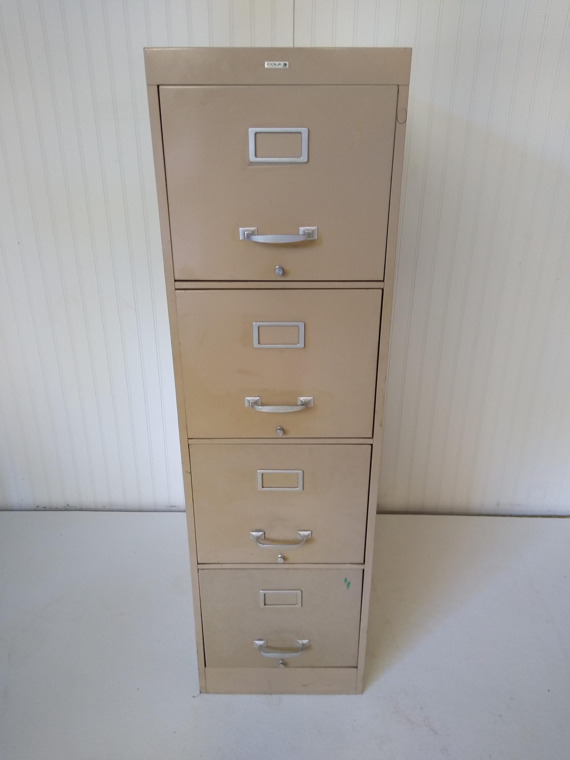 (Used) 4 Drawer Vertical File (MAOLB4DFCX20)-image