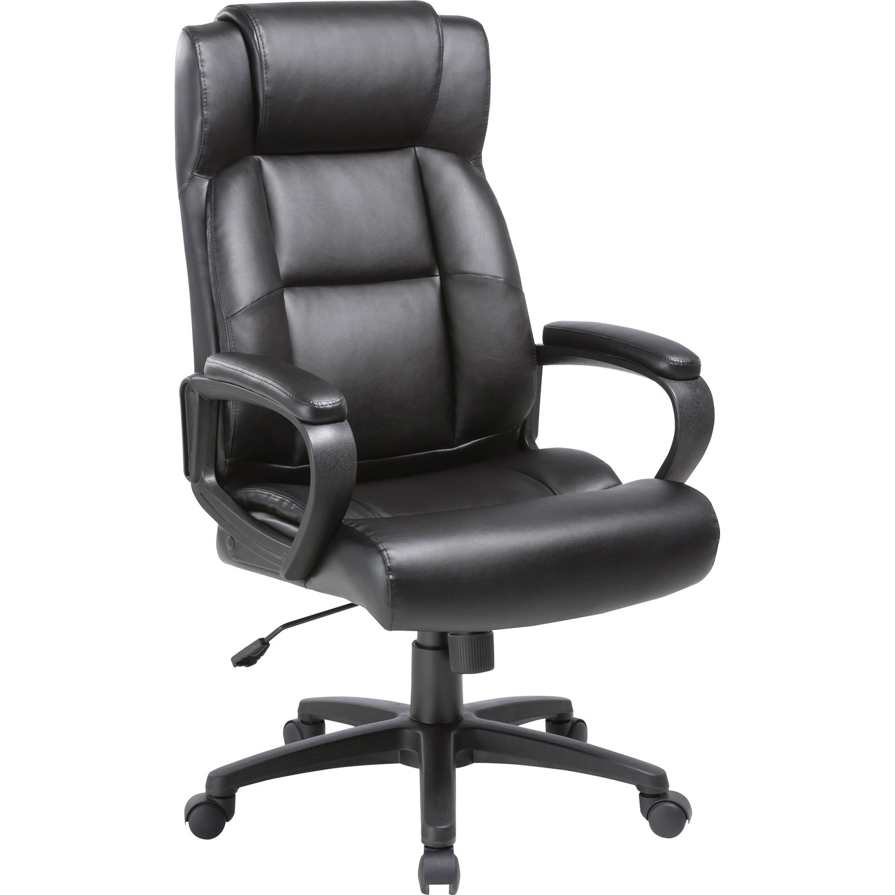 Lorell Soho High Back Leather Chair (LLR41844)-image