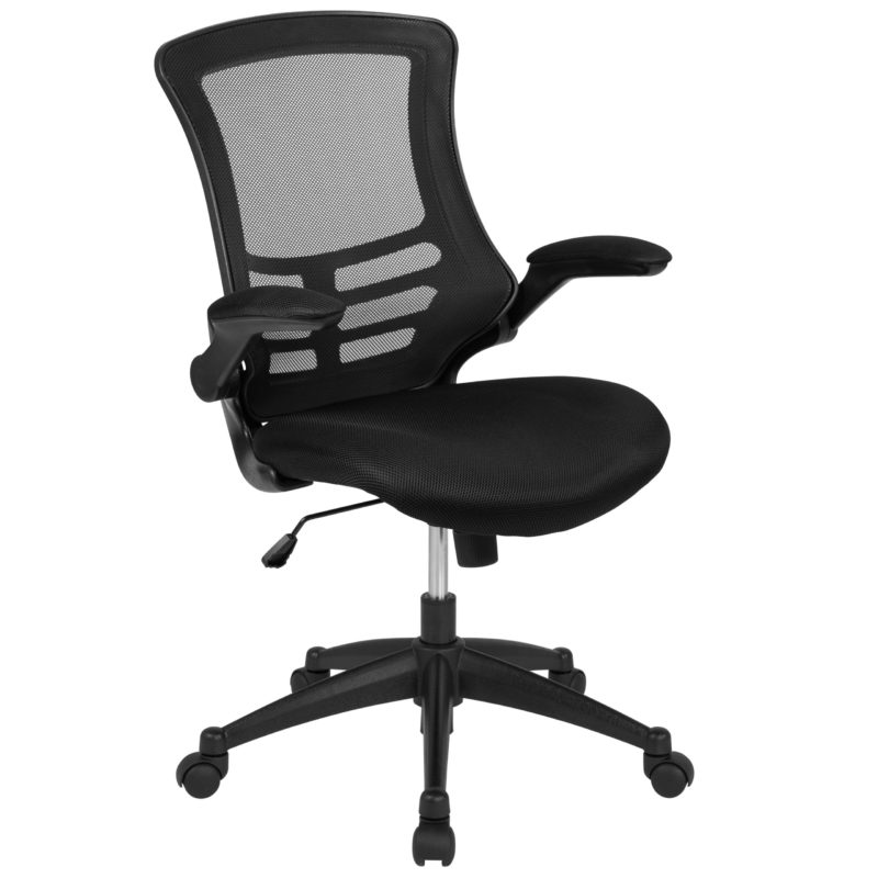 Mid-Back Black Mesh Swivel Ergonomic Task Office Chair (MAOBLX5M) main image