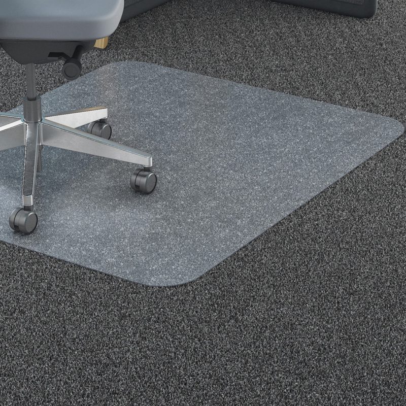 Lorell Rectangular Straight Edge Carpet Chairmats (LLR69705)-image