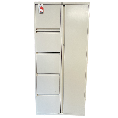 Used Wardrobe & File Cabinet (MAOFCRW1)-image